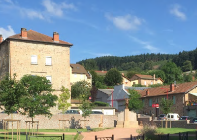 Aménagement du centre-ville de Cours-la-Ville