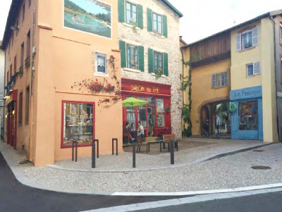 Aménagement de la place Nationale, de la Place de l’Église et de la Rue de l’Église, Cublize (69)