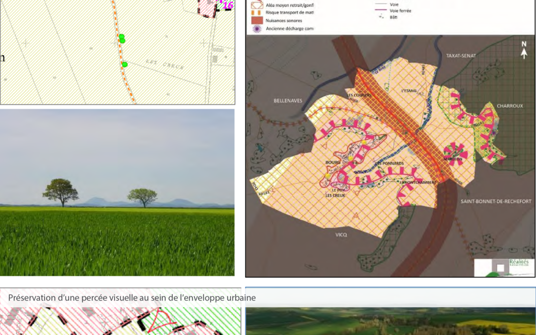 Élaboration du P.L.U. Des enjeux paysagers forts – Commune de Naves (03)