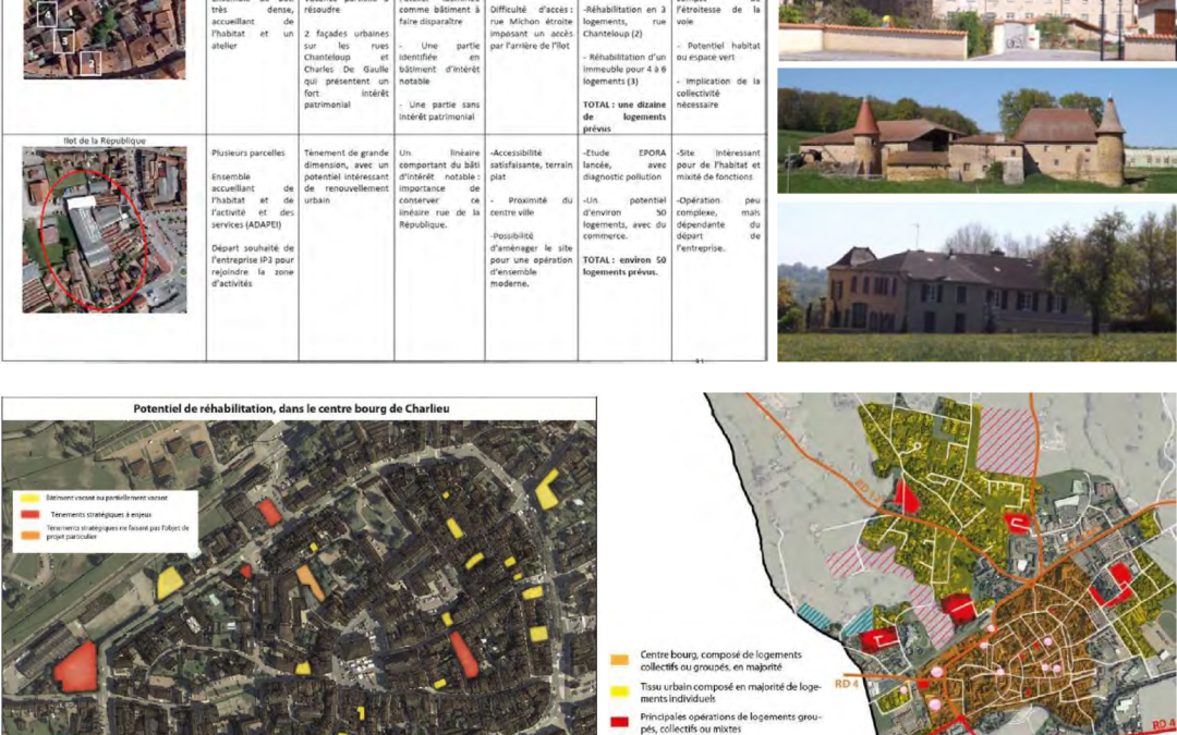 Mise en valeur du patrimoine Dynamisation du pôle de proximité – Commune de Charlieu (42)