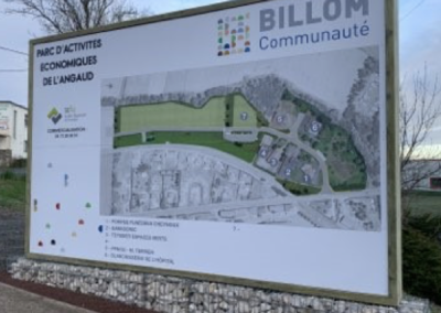 Requalification et extension du parc d’activités économiques de l’Angaud – Billom (63)