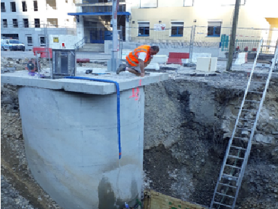 Réalisation de travaux sur le réseau d’eaux usées, commune de Saint Rambert en Bugey (01)