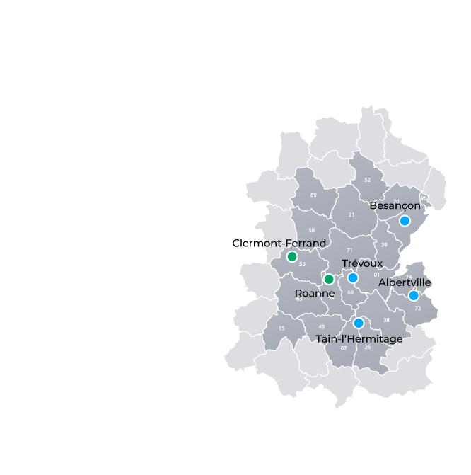 0510-Carte-Accueil Points d'implantation du Groupe Réalités