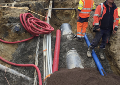 Mise en séparatif – Travaux sur les réseaux EU, EP, AEP et réseaux secs   – Commune de Châtel-Guyon (63)