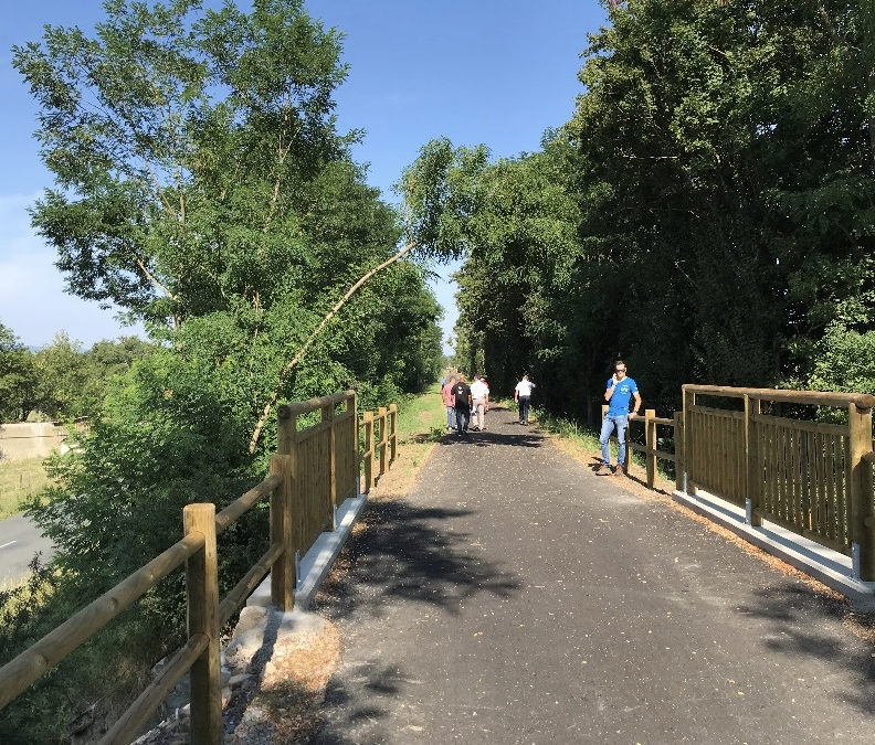 Aménagement d’une véloroute « Voie Verte » – Pouilly-sous-Charlieu et Charlieu (42)