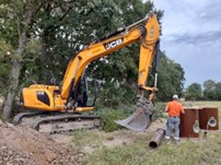 Mise en séparatif du chemin du Devay à Brindas (69)