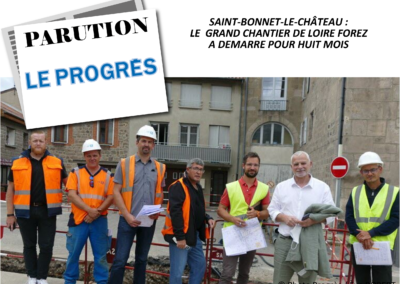 Parution LE PROGRES 14-09