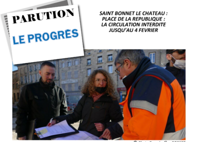 Parution le PROGRES 26-01