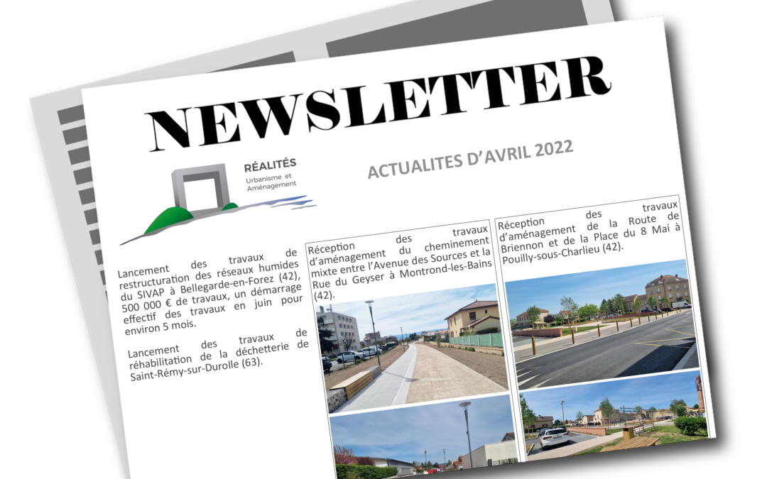 Newsletter AVRIL