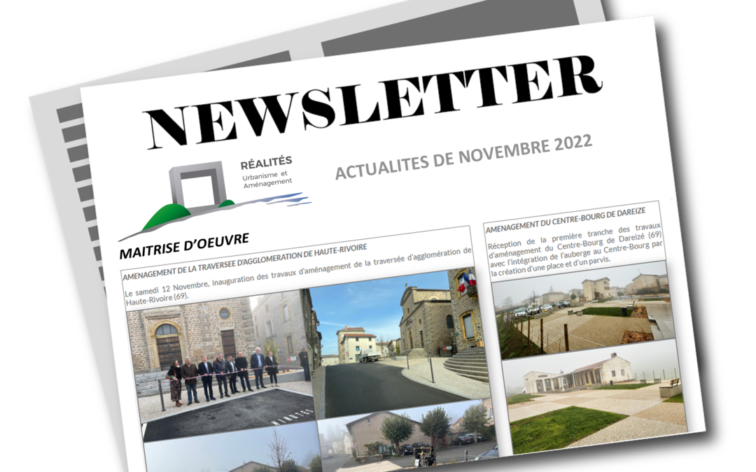 Newsletter NOVEMBRE