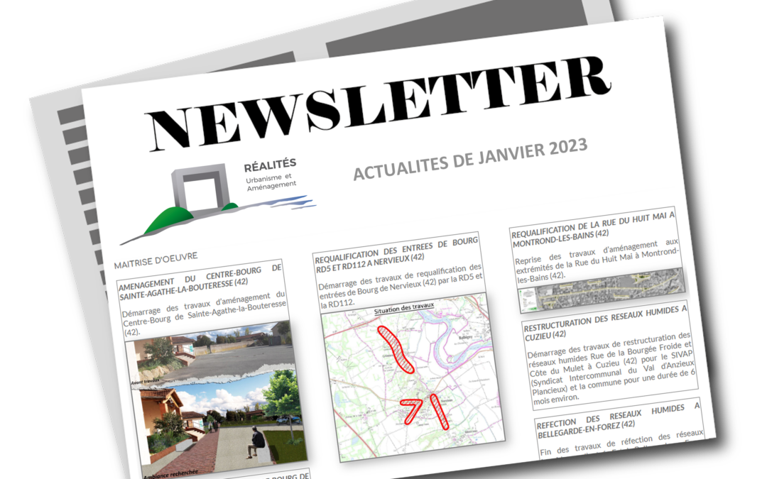 Newsletter JANVIER