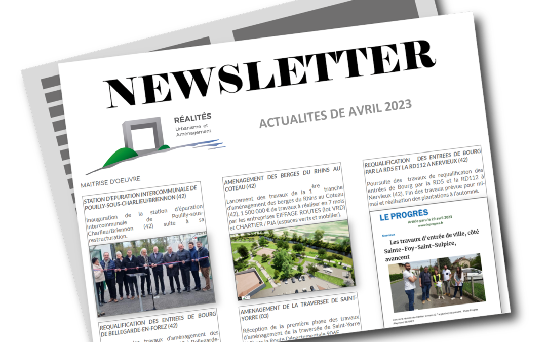 Newsletter AVRIL