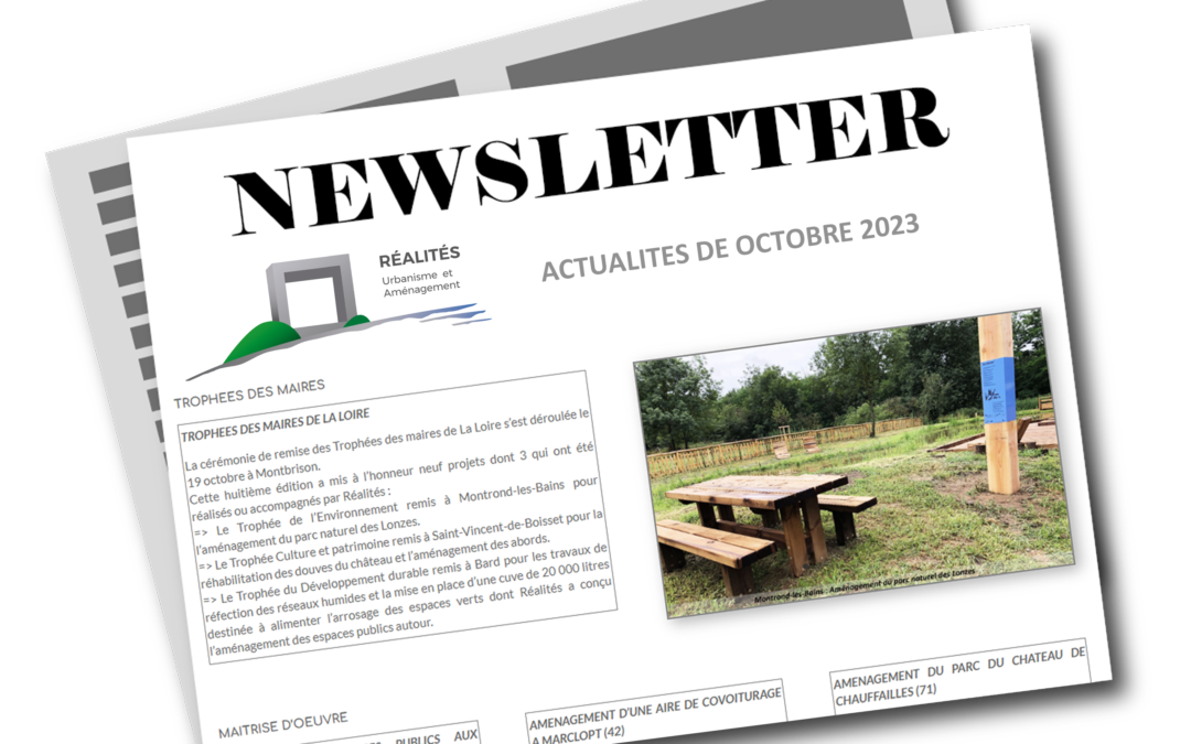 Newsletter OCTOBRE