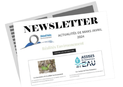 Newsletter Mars /Avril Réalités Environnement