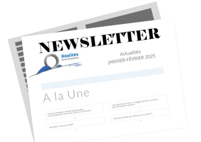 Newsletter JANVIER-FÉVRIER 2025 Réalités Environnement