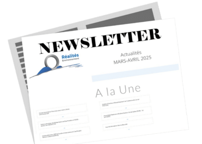 Newsletter Mars-Avril 2025 Réalités Environnement