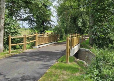 Aménagement d’une véloroute voie verte – Communes de Charlieu et Saint-Denis-de-Cabanne, Pouilly-sous-Charlieu et Vougy (42)