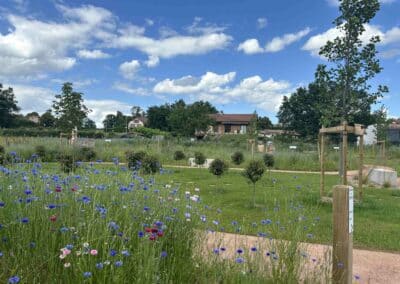 Aménagement d’un cimetière paysager – Commune de Civens (42)