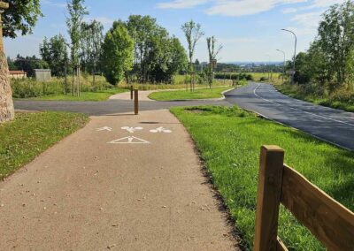 Aménagement d’un itinéraire de déplacements sécurisés pour les modes actifs – Villes de Roanne, Le Coteau, Commelle-Vernay (42)
