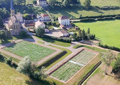 Assainissement – Création d&rsquo;une station de traitement des eaux usées type filtres plantés de roseaux 1 100 EH – Commune de Saint-Denis-de-Cabanne (42)